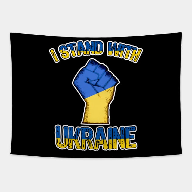 Free Ukraine Tapestry by Scar