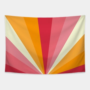 Retro 60's Sunrise Tapestry