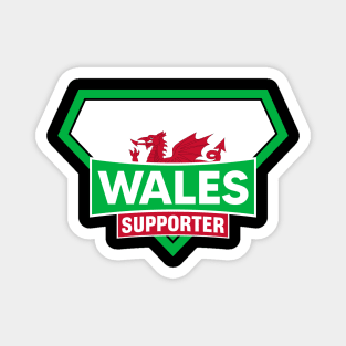 Wales Super Flag Supporter Magnet