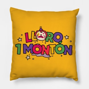 Lloro un montón Pillow