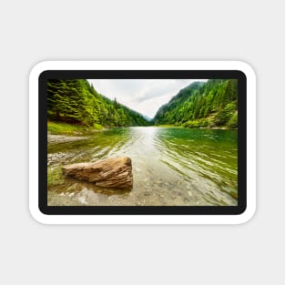 Petrimanu Lake in Romania Magnet