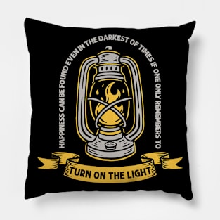 Turn on the light Pillow