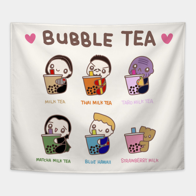 Bubble Tea Bubble Tea Arazzo Teepublic It