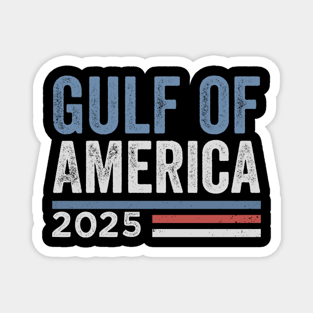 Gulf-of-Mexico-2025-Funny-Gulf-Of-America Magnet by ArtistTee ⭐⭐⭐⭐⭐