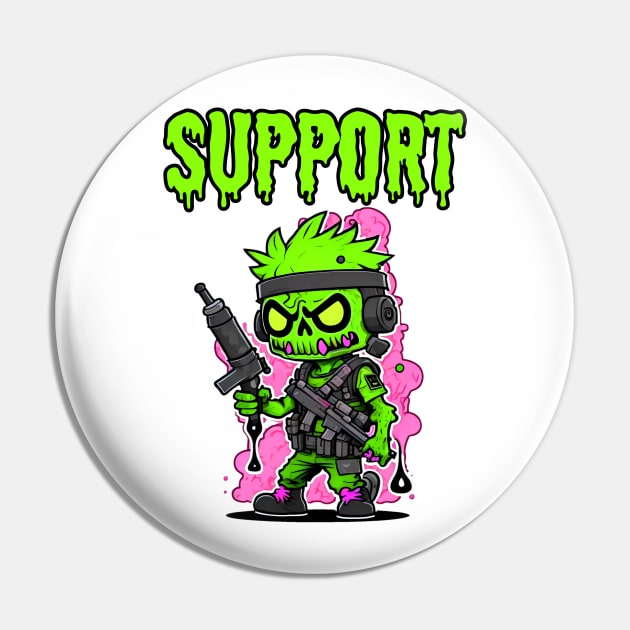 Support team Pin by Asu Tropis