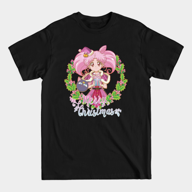 Disover Merry Xmas Chibiusa! - Sailor Moon - T-Shirt