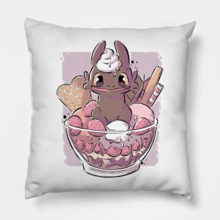 Toothless Ice Cream Pillow