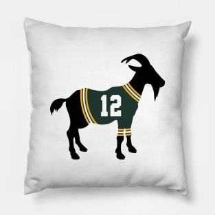 Aaron Rodgers GOAT Pillow