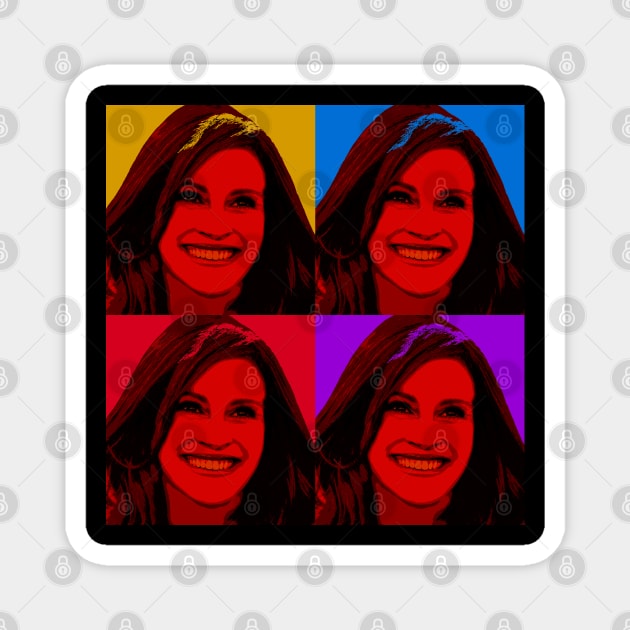 julia roberts Magnet by oryan80