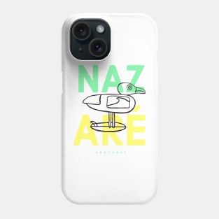 Nazare minimal Portugal Portugal travel travelling surfing surf Phone Case