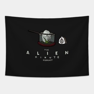 Alien Minute Logo Tee Tapestry