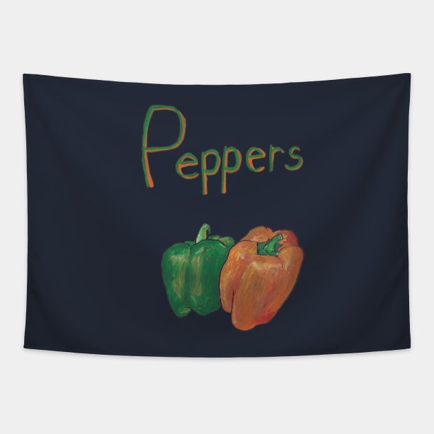 Peppers! Tapestry by KColeman