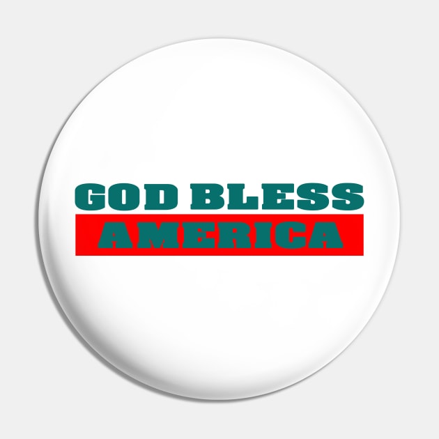 God Bless America Pin by BaronBoutiquesStore