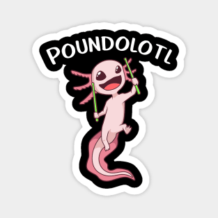 Pound Fitness - Poundolotl Magnet