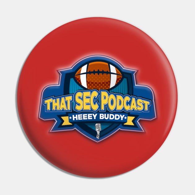 That SEC Podcast - Main Logo Pin by thatsecpodcast