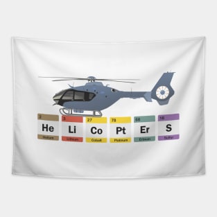 Civil Helicopters Chemistry Tapestry