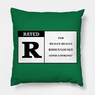 Rated R Pillow