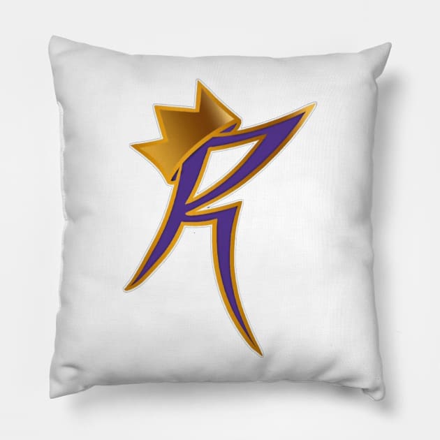 Rap Addicts Crown Pillow by The Rap Addicts