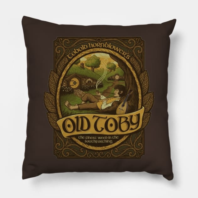 Hobbit Weed Pillow by Frankenbuddha