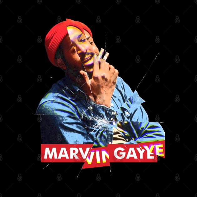 ART GLASS - MARVIN GAYE SMOKE by YonkoFauzi