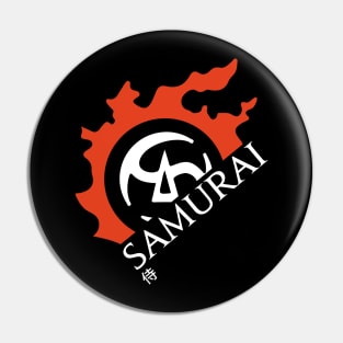 Samurai - For Warriors of Light & Darkness Pin