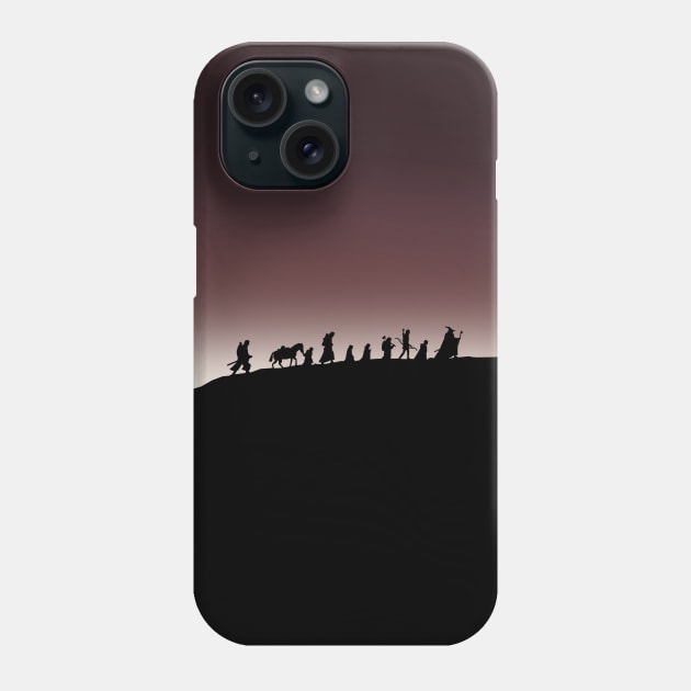 the fellowship Phone Case by halfabubble