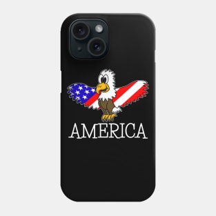 Eagle US Flag America Independence Day 4th July Phone Case