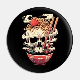 Ramen of Death Pin