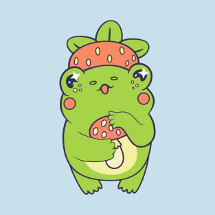 Cottagecore kawaii frog T-Shirt