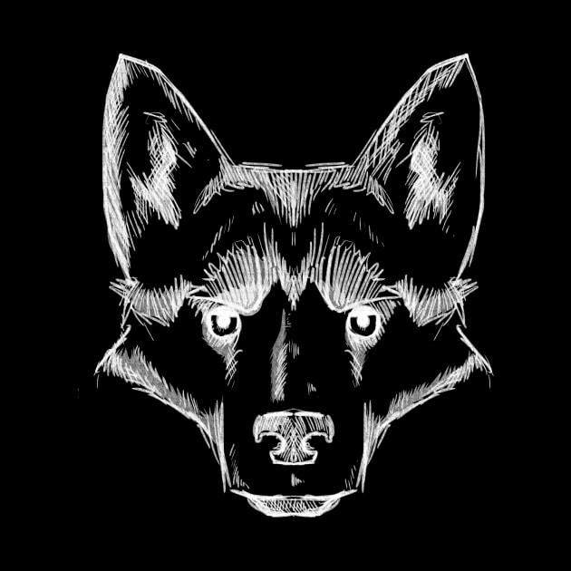 Husky Wolf by Agusbero