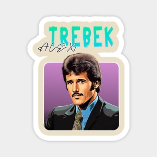 Alex Trebek --- Retro Vintage Aesthetic Magnet