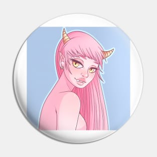 Pastel Demon Pin