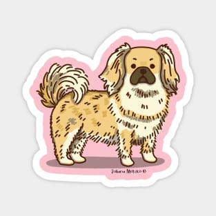Tibetan Spaniel Magnet