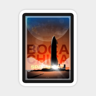 BOCA CHICA SPACEPORT Magnet