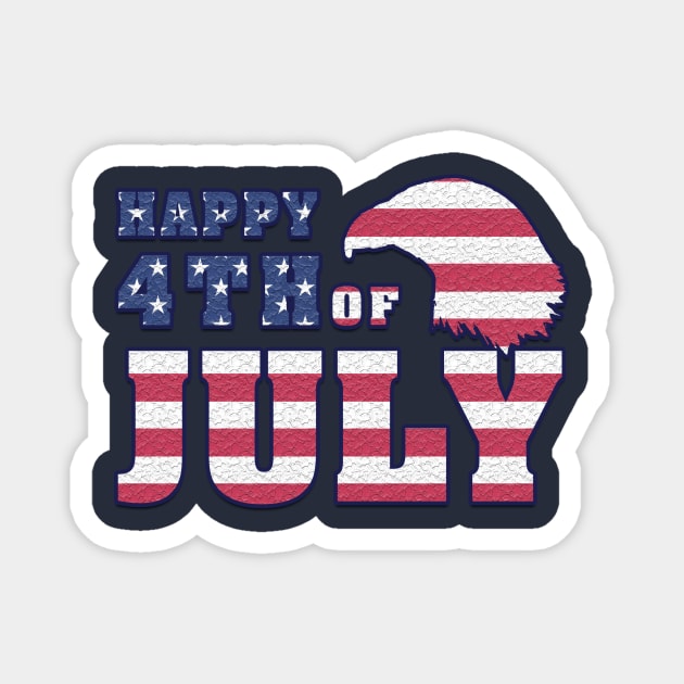 Happy 4th of July Magnet by Simple Ever