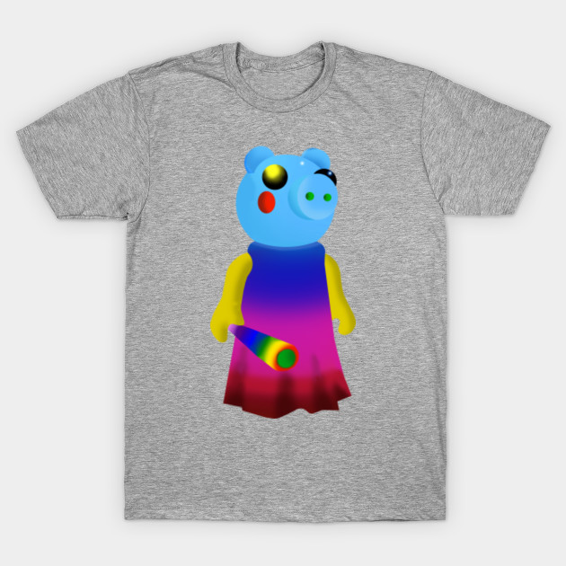 Piggy Roblox Rainbow Roblox Game T Shirt Teepublic - roblox rainbow shirt