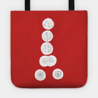 Mitosis Cell Division Biology Science Black Tote