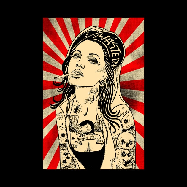 Tattoo Girl by Kingrocker Clothing