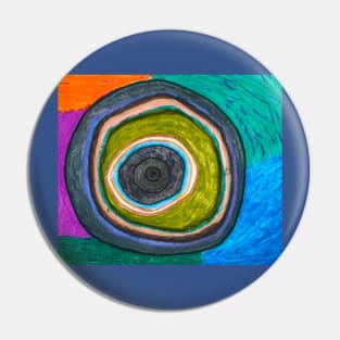 Blue Eye Pin