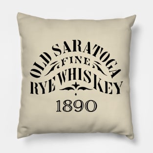 Whiskey Label by Rosskam Gerstley & Co. 1890 Pillow