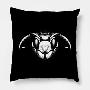 The face of the wasp Pillow