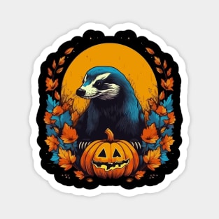 Honey Badger Halloween Magnet