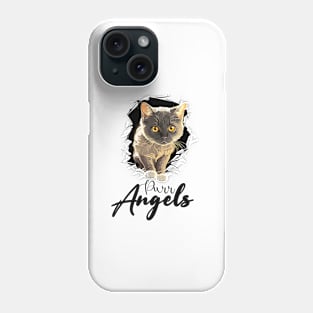 Cat angels Phone Case
