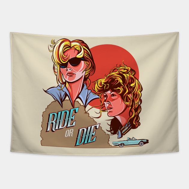 Ride or Die Tapestry by ibtrav