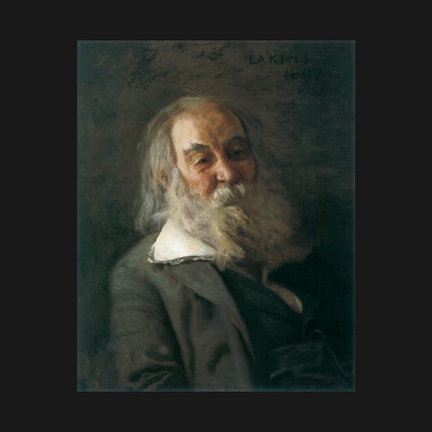 Portrait of Walt Whitman by Thomas Eakins by MasterpieceCafe