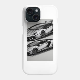 Super car concept 1 Phone Case