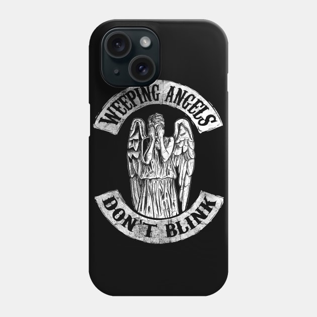 Weeping Angels Biker Club Phone Case by APSketches