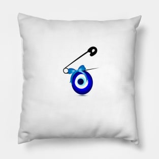 Evil eyes bead II Pillow