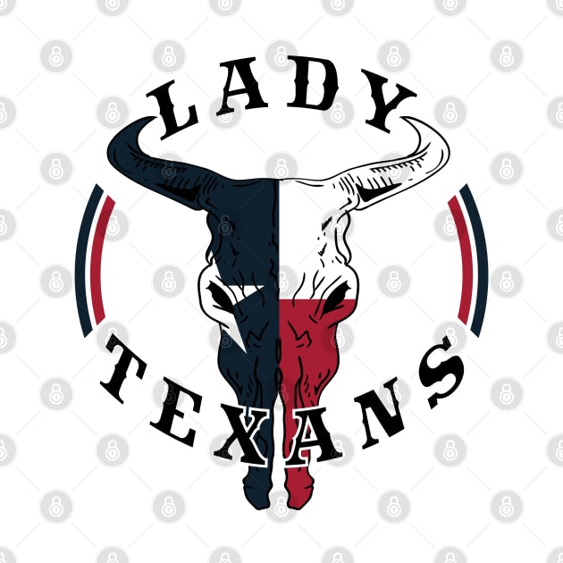 Lady Texans by Litho