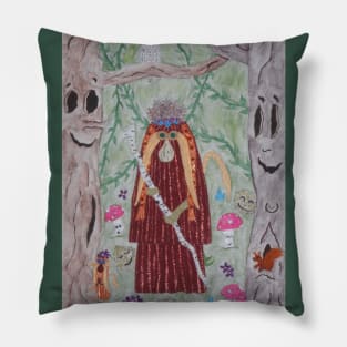 Spirits of the Forest Pillow